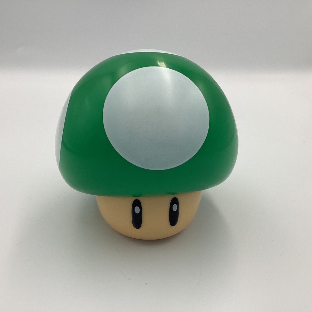 Super Mario 1-Up Mushroom Light Paladone Nintendo Green Nightlight Sound Effect